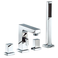 Mayfair Blox 4 Hole Bath Shower Mixer Tap