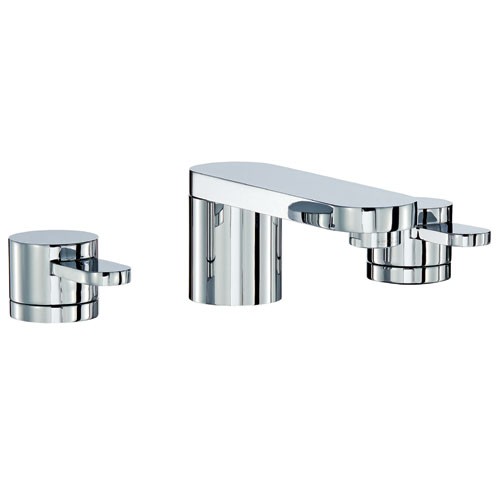 Mayfair Cielo 3 Hole Basin Tap Set