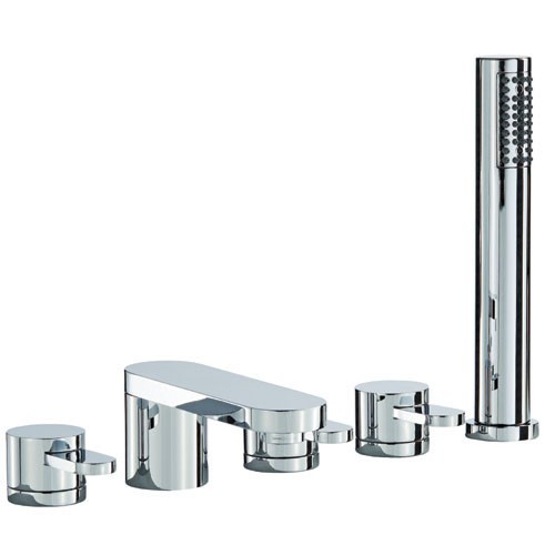 Mayfair Cielo 5 Hole Bath Shower Mixer Set