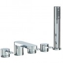 Mayfair Cielo 5 Hole Bath Shower Mixer Set