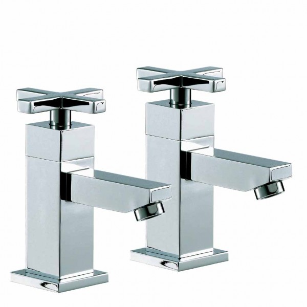 Mayfair Ice Quad Piller Bath Taps