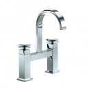 Mayfair Ice Fall High Spout Bath Filler Tap